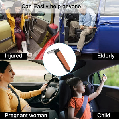 SafeLat™ 2-in-1 Car Door Assist Handle with Emergency Window Breaker