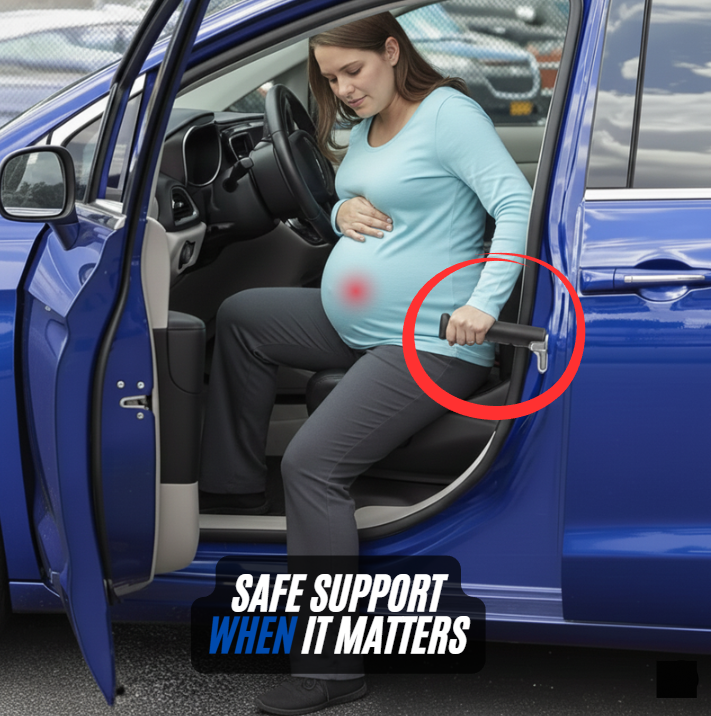 SafeLat™ 2-in-1 Car Door Assist Handle with Emergency Window Breaker